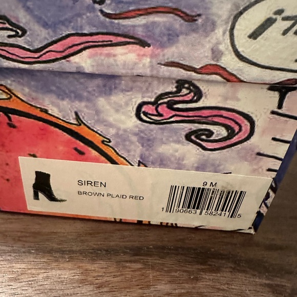 JEFFREY CAMPBELL Siren Bootie in Plaid - Size 9 - Picture 5 of 9